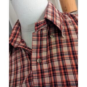 Vintage GANT Mens Fox Hunt Plaids shirt - Sz M - EUC